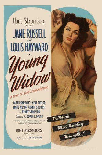 Young Widow Movie Poster T-Shirt A47180