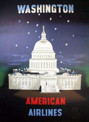 American Airlines Washington Dc Puzzle Jigsaw Puzzle Choose a Size