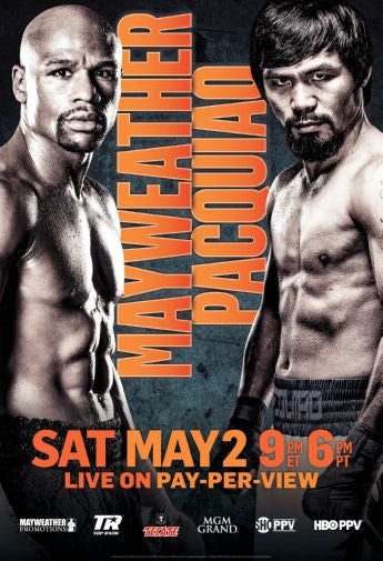 Mayweather Pacquiao Poster Print #K5572