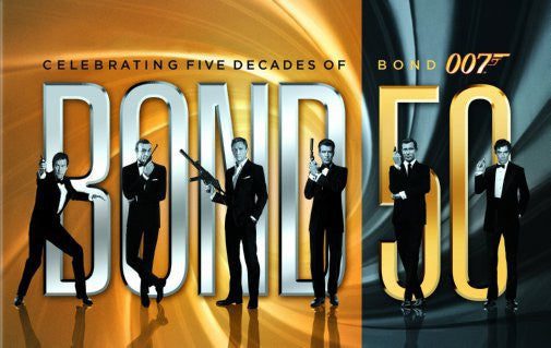 James Bond 50Th Anniversary Puzzle Jigsaw Puzzle Choose a Size
