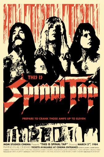 Spinal Tap Movie Poster T-Shirt A39956