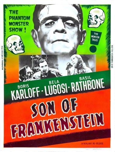 Son Of Frankenstein Movie Poster T-Shirt A34461