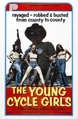 Young Cycle Girls The Movie Poster T-Shirt A47145