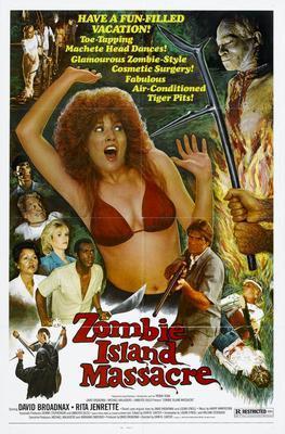 Zombie Island Massacre Movie Poster T-Shirt A47400