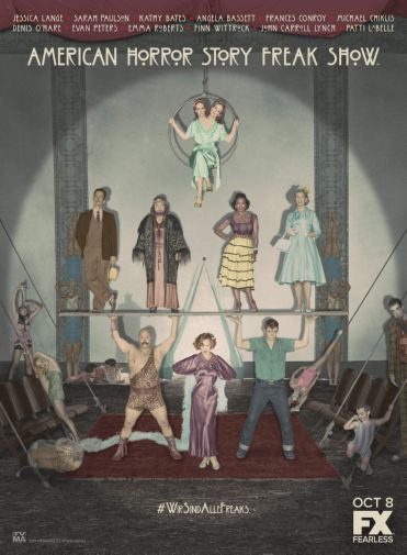 American Horror Story Freakshow Puzzle Jigsaw Puzzle Choose a Size