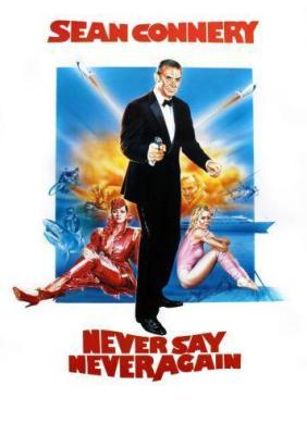 Never Say Never Again James Bond Movie poster 16x24 Poster 16inx24in